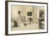 Early Photographic Equipment-null-Framed Art Print