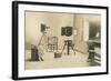 Early Photographic Equipment-null-Framed Art Print