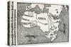 Early Portuguese Map of Africa-null-Stretched Canvas