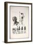 EARLY PRINTS 215173 (print)-Ralph Steadman-Framed Giclee Print