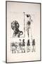 EARLY PRINTS 215173 (print)-Ralph Steadman-Mounted Giclee Print