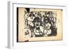 EARLY PRINTS 315286 (print)-Ralph Steadman-Framed Giclee Print
