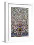 Early Qajar tiling, Masjed-e Vakil (Regent's Mosque), Shiraz, Iran, Middle East-James Strachan-Framed Photographic Print