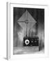 Early Radio with Antenna-null-Framed Photographic Print