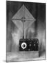 Early Radio with Antenna-null-Mounted Photographic Print