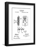 Early Recording Device: the Berliner Microphone Patent, 1880-null-Framed Photo