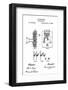 Early Recording Device: the Berliner Microphone Patent, 1880-null-Framed Photo