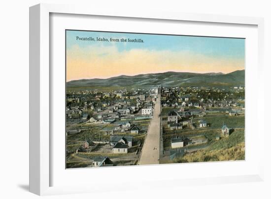 Early Rural Pocatello, Idaho-null-Framed Art Print