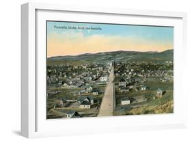 Early Rural Pocatello, Idaho-null-Framed Art Print