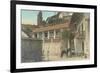 Early Scene in Taxco, Guerrero, Mexico-null-Framed Premium Giclee Print