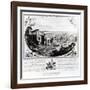 Early Settlement of Venice (Engraving) (Also See 316845)-Italian-Framed Giclee Print