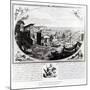 Early Settlement of Venice (Engraving) (Also See 316845)-Italian-Mounted Giclee Print