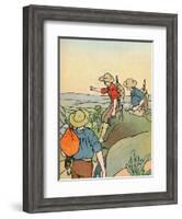 'Early Settlers in Australia', 1912-Charles Robinson-Framed Giclee Print