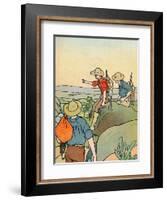 'Early Settlers in Australia', 1912-Charles Robinson-Framed Giclee Print