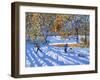Early Snow, Allestree Park-Andrew Macara-Framed Giclee Print