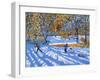 Early Snow, Allestree Park-Andrew Macara-Framed Giclee Print