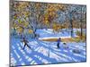 Early Snow, Allestree Park-Andrew Macara-Mounted Giclee Print