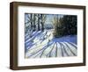 Early Snow, Darley Park-Andrew Macara-Framed Premium Giclee Print