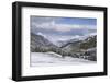 Early snow near to the Alpe di Siusi in the Dolomites, Trentinto-Alto Adige/South Tyrol, Italy, Eur-Julian Elliott-Framed Photographic Print