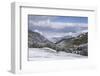 Early snow near to the Alpe di Siusi in the Dolomites, Trentinto-Alto Adige/South Tyrol, Italy, Eur-Julian Elliott-Framed Photographic Print