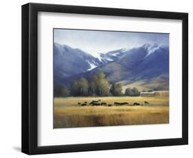 Early Snow-David Marty-Framed Giclee Print