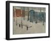 Early Snow-Konstantin Konstantinovich Pervukhin-Framed Giclee Print