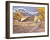 Early Snow-Orrin Sheldon Parsons-Framed Giclee Print