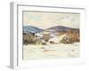 Early Snow-George Gardner Symons-Framed Giclee Print