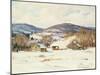 Early Snow-George Gardner Symons-Mounted Giclee Print