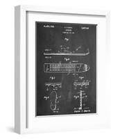 Early Snowboard Patent-null-Framed Art Print