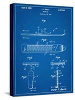 Early Snowboard Patent-null-Stretched Canvas