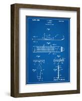 Early Snowboard Patent-null-Framed Art Print