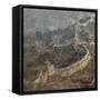 Early Spring in Mutianyu-C.S.Tjandra-Framed Stretched Canvas