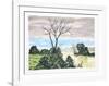 Early Spring Landscape-Clarence Holbrook Carter-Framed Collectable Print