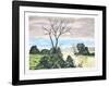 Early Spring Landscape-Clarence Holbrook Carter-Framed Collectable Print