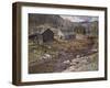 Early Spring Landscape-Leon Bakst-Framed Giclee Print