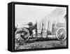 Early Standard Oil Horsedrawn Truck-null-Framed Stretched Canvas