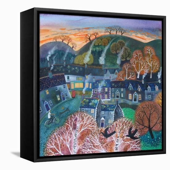 Early Start, 2016-Lisa Graa Jensen-Framed Stretched Canvas