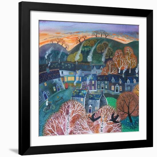 Early Start, 2016-Lisa Graa Jensen-Framed Giclee Print