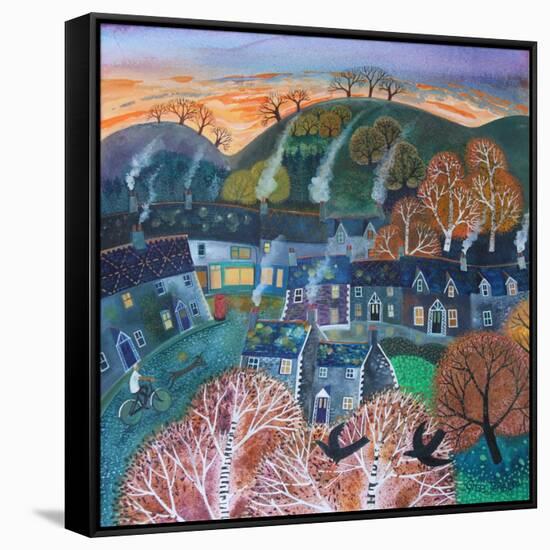 Early Start, 2016-Lisa Graa Jensen-Framed Stretched Canvas