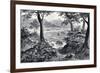 Early Stone Age Man Hunting-G.F. Scott Elliot-Framed Premium Giclee Print