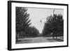 Early Street Light in Pennsylvania, Ca. 1900-null-Framed Photographic Print