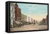 Early Street Scene, Montgomery, Alabama-null-Framed Stretched Canvas