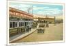 Early Street Scene, Tijuana, Mexico-null-Mounted Art Print