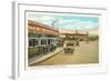 Early Street Scene, Tijuana, Mexico-null-Framed Art Print