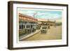 Early Street Scene, Tijuana, Mexico-null-Framed Art Print