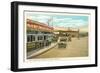 Early Street Scene, Tijuana, Mexico-null-Framed Art Print