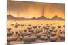 Early Stromatolites, Artwork-Richard Bizley-Mounted Photographic Print