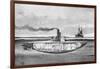 Early Submarine-null-Framed Giclee Print