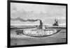 Early Submarine-null-Framed Giclee Print